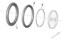 Roue avant SUR-RON Ultra Bee Enduro