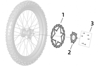 Ensemble roue avant SUR-RON Ultra Bee enduro