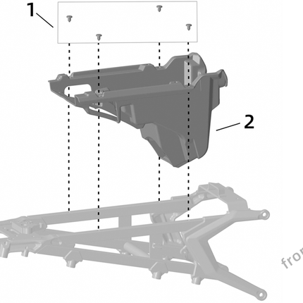 Coffre de rangement SUR-RON Ultra Bee Enduro