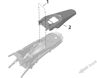 SUR-RON Ultra Bee Enduro Rear Mudguard