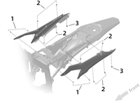 Fixation cache latéraux SUR-RON Ultra Bee Enduro